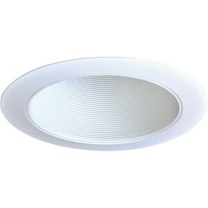 Halo 310W 6"‎ Recessed Light Trim White Reflector for 75W PAR30/PAR Lamps